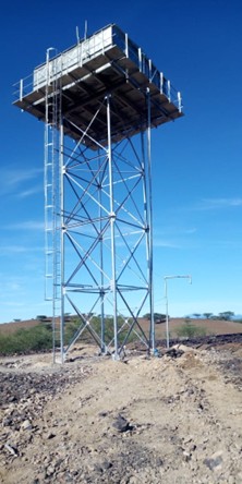 50m3 elevated steel tank