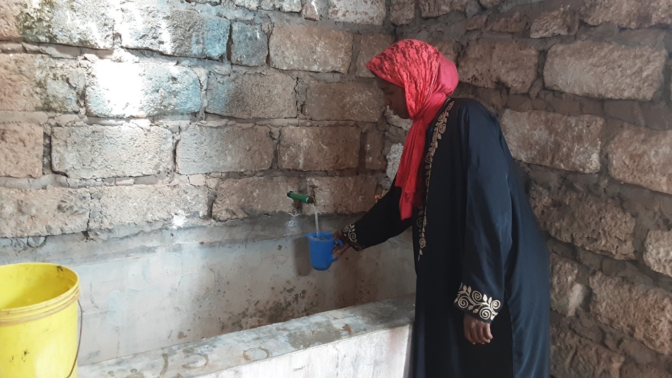 Beneficiaries Household Tap Kizingitini