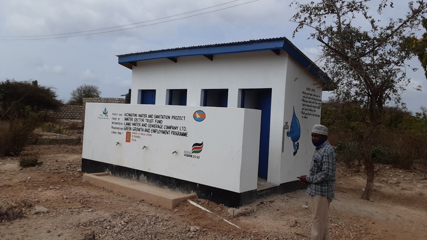 VIP Toilet Kizingitini Pry School